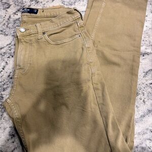 Hollister Tan Denim Pants